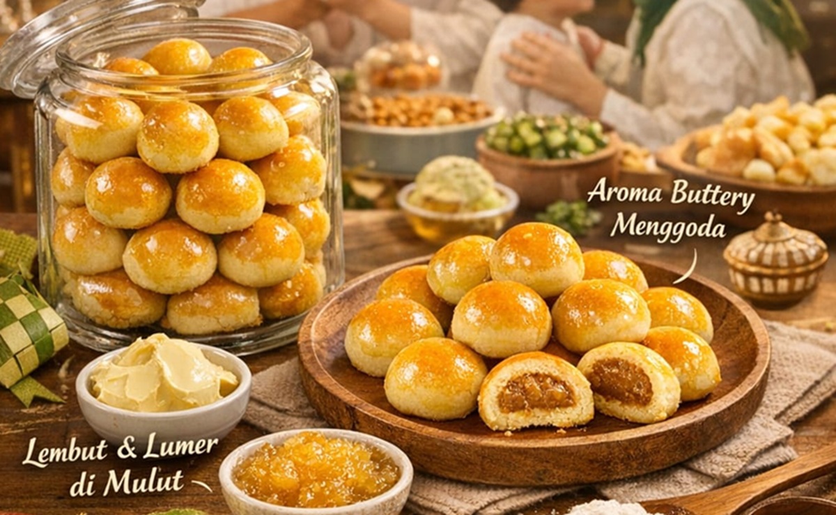 Resep Kue Lebaran 2026: Nastar Lembut, Sajian Ikonik di Hari Kemenangan